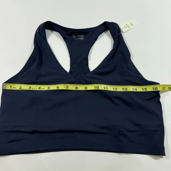 New Aerie Offline Real Me Recharge Bra Navy Blue - Picture 4 of 7